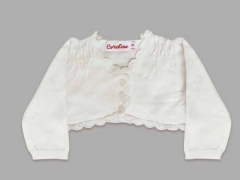 Bolero crem dantelat