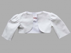 Bolero elegant alb
