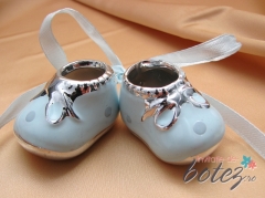 Botosei bleu din ceramica