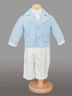 Costumas cu sacou bleu