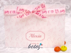 Invitatie cu fundita Pink Toys