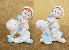 Marturie botez baietel pe vacuta