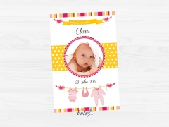 Marturie de botez poza magnetica Little Lady