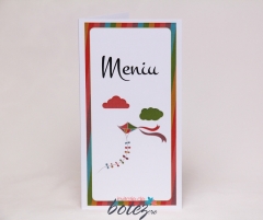 Meniu cu nasturas curcubeu