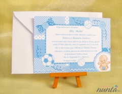 Pachet de botez Blue Baby pentru 10 familii