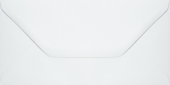 Plic dreptunghiular mare alb mat