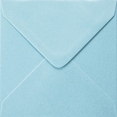 Plic patrat mare bleu sidef