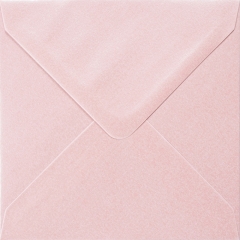 Plic patrat mare roz sidefat