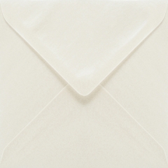 Plic patrat mic alb sidefat