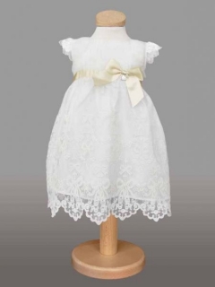 Rochita cu dantela si fundita