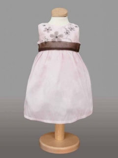 Rochita roz cu floricele